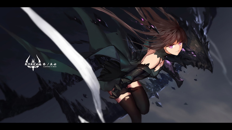 Pixiv Fantasia T, Girl, Anime, 1080P