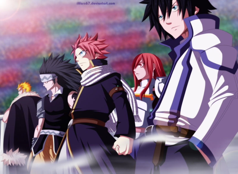 Laxus Dreyar, Gray Fullbuster, Natsu Dragneel, Anime, Gajeel Redfox, 1080P, Fairy Tail, Erza Scarlet