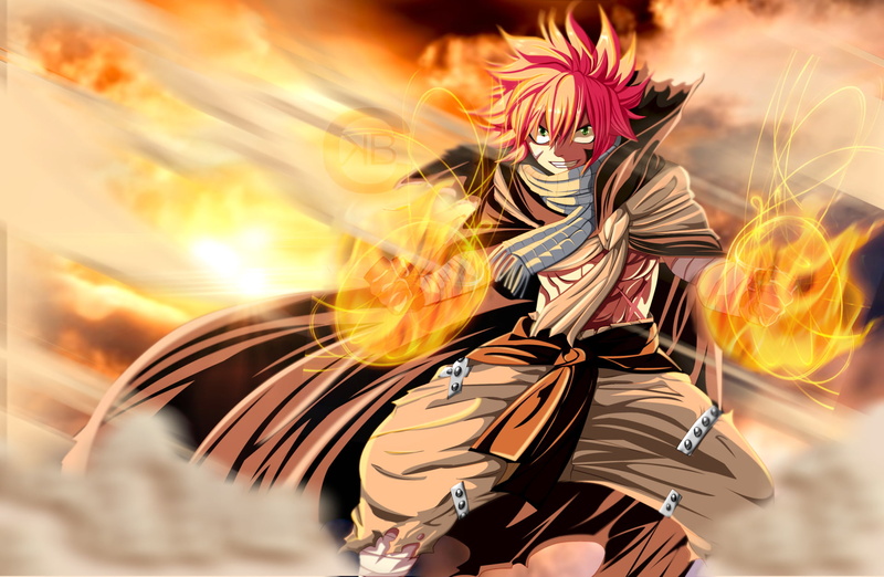 character, women, outdoors, close-up, Scarf, celebration, orange color, red, digital composite, Fairy Tail, Anime, one person, male, 1080P, costume, multi colored