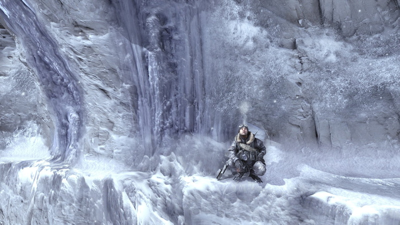 Call of Duty, nature, day, outdoors, front view, 1080P, Call of Duty: Modern Warfare 2, young adult, men, winter, beauty in nature, motion, extreme weather