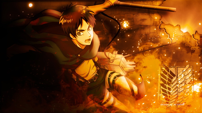 1080P, Eren Yeager, Anime, Attack On Titan