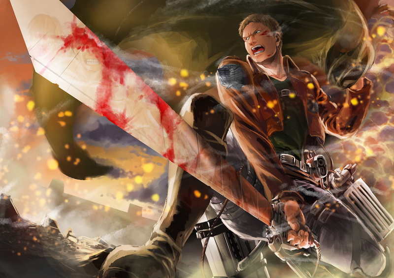 Anime, Attack On Titan, 1080P, Reiner Braun