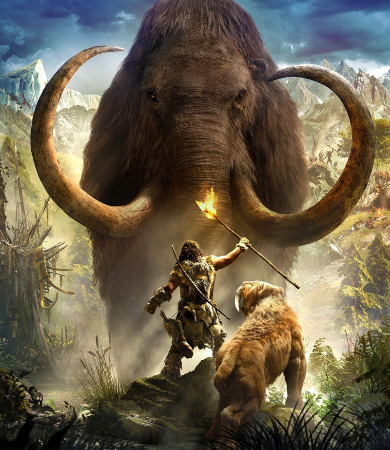 mammal, Far Cry Primal, herbivorous, livestock, cloud - sky, x px, domestic, two animals, animal body part, nature, animal wildlife, group of animals, animals in the wild