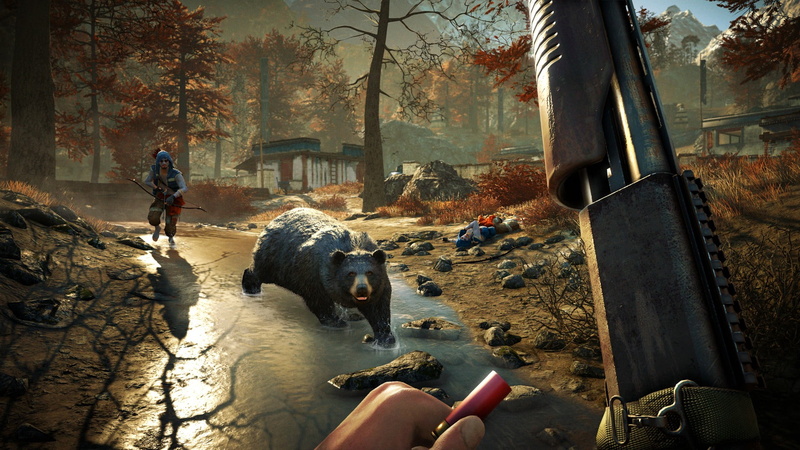 one animal, video games, application, mammal, day, domestic, herbivorous, hand, lifestyles, real people, leisure activity, 1080P, men, screenshot, domestic animals