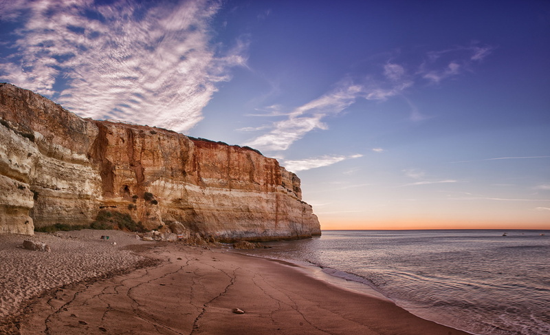 Praia de Benagil, Algarve, Portugal, 1080P