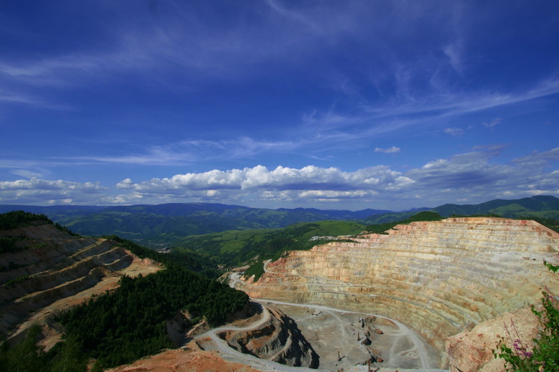daytime, deserted, beauty in nature, day, brown, famous Place, mountain, scenics, environmental, Mine, nature, rock, sky, industry, mineral, open-pit, pit