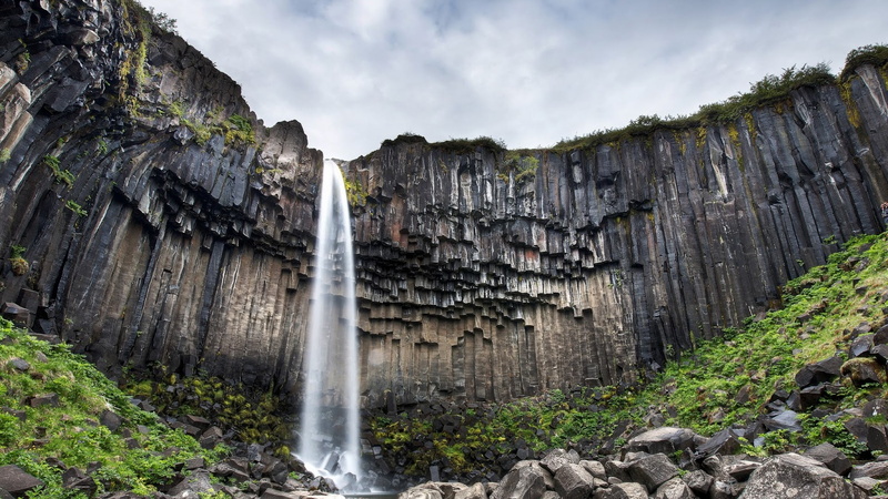 white, non-urban scene, formation, flowing water, solid, no people, water, blurred motion, cliff, rock formation, long exposure, flowing, landscape, beauty in nature