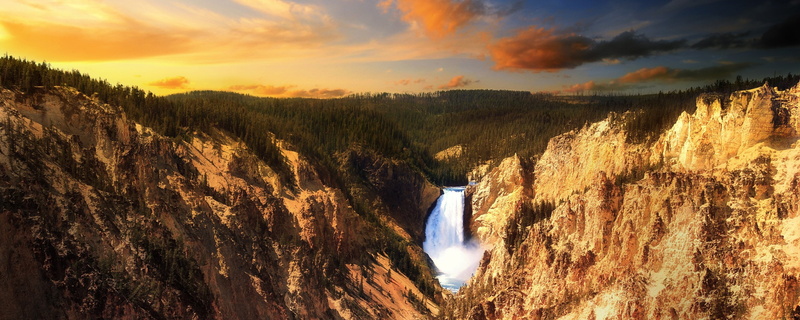 Yellowstone National Park, 2K, landscape, nature