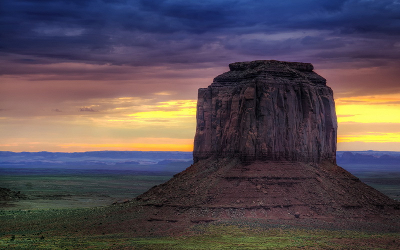 Utah, USA, rock formation, nature, mountains, landscape, 2K, Monument Valley
