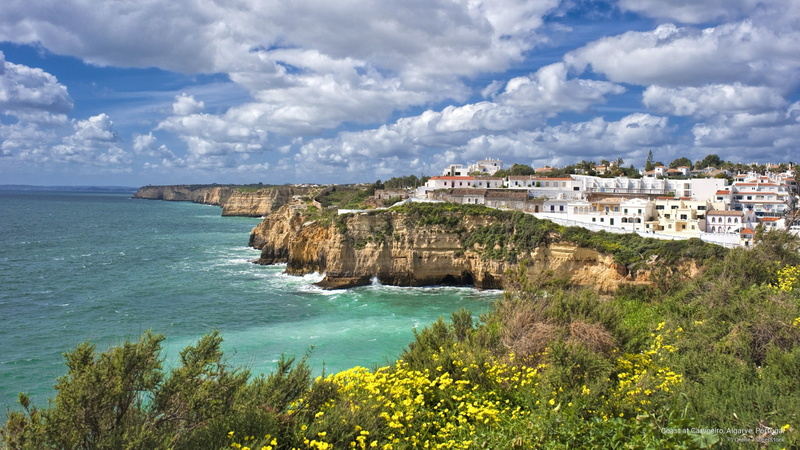 Europe, 2K, carvoeiro, coast, portugal, algarve