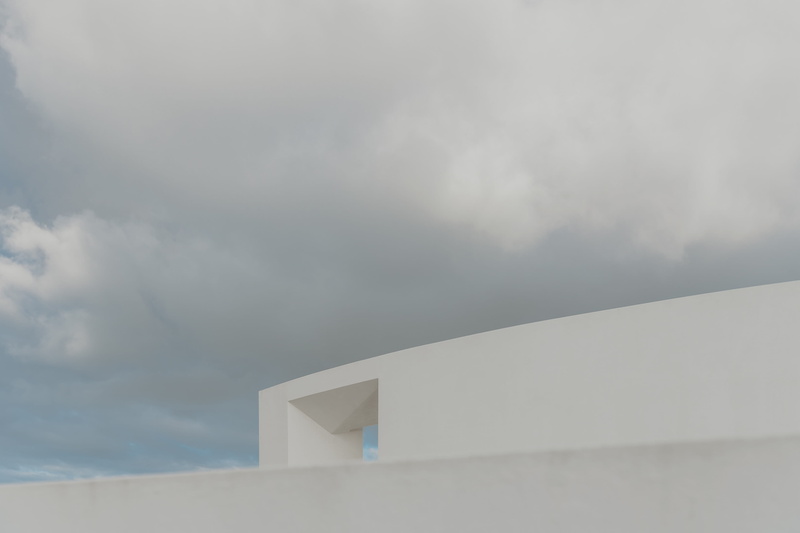 portugal, cloud - sky, day, design, nature, high section, overcast, built structure, simplicity, outdoors, architecture, modern, white color, facade, houses