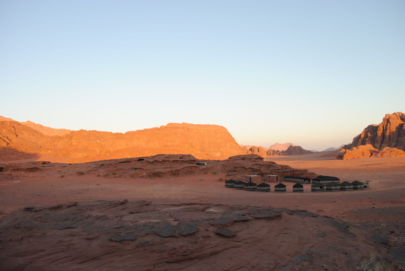 rock - object, climate, 4K, eroded, sky, beauty in nature, tranquility, nature, tent, wadi rum village, travel destinations, landscape, mountain, rock