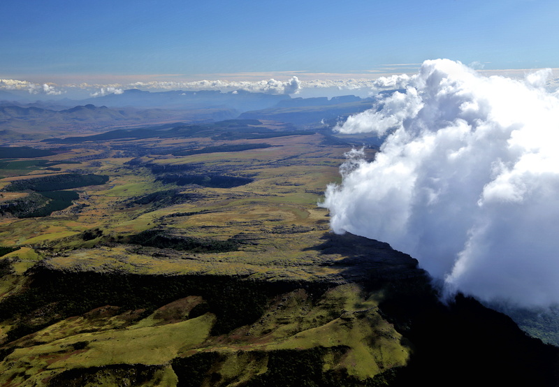 mpumalanga, cloudscape, landscape, 4K, mountain, outdoors, no people, tranquil scene, sky, cloud - sky, panorama, escarpment, south africa, environment