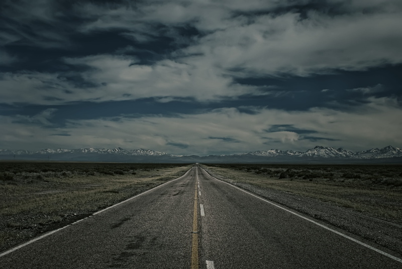 snow, overcast, sign, environment, cloud - sky, marking, scenics - nature, mendoza, route, mountain, transportation, direction, path, landscape, argentina