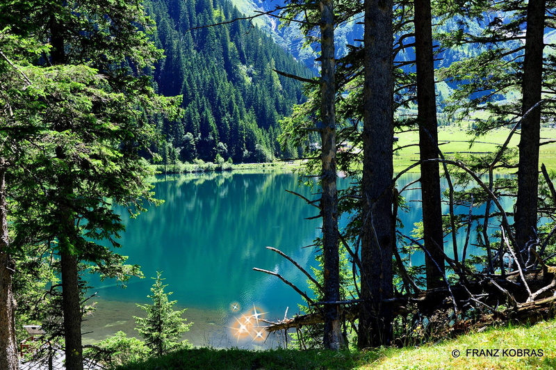 austria, 3d and abstract, 1080P, lake, loch, hinter