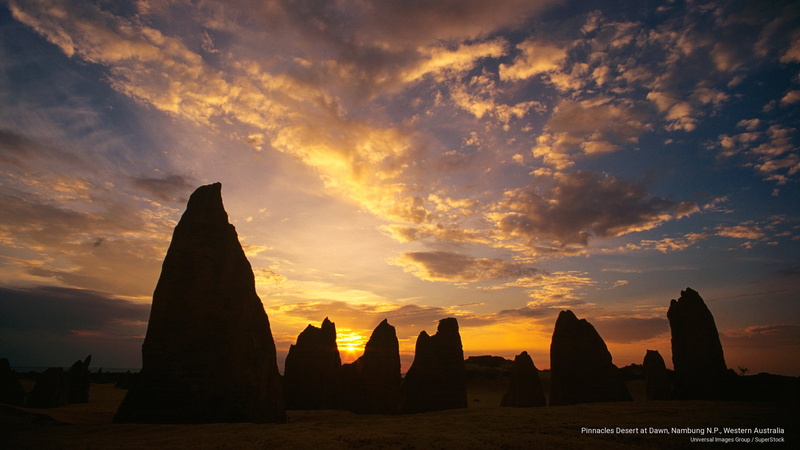 2K, desert, nambung, australia, pinnacles, western, p, dawn, n, Oceania