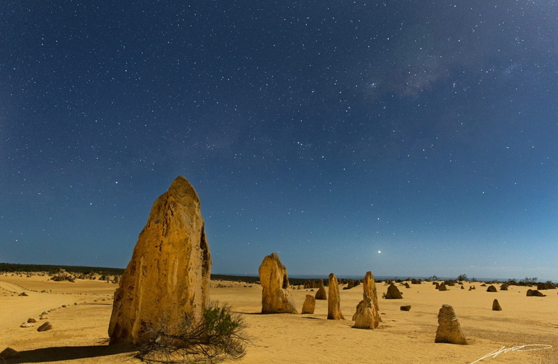 Australia, tranquil scene, ancient civilization, star, solid, scenics - nature, formation, park, land, pinnacles, no people, nature, astronomy, 1080P