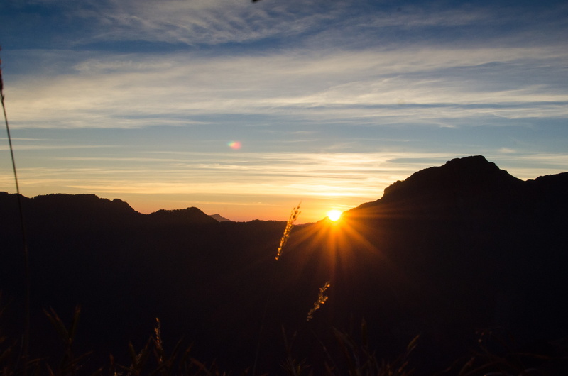environment, scenics - nature, nature, beauty in nature, 4K, tranquility, outdoors, non-urban scene, mountain, idyllic, sky, landscape, sun, lens flare