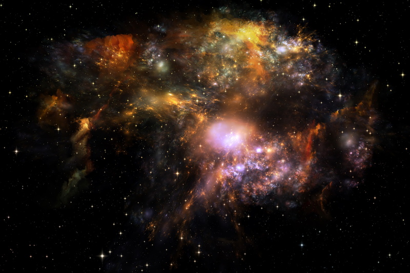 2K, space, astral, stars, background, Universe, the universe