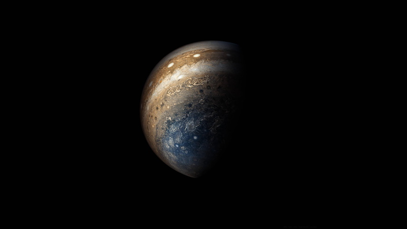 brown, science, 4K, Solar System, blue, universe, Milky Way, planet, dark, NASA, space, Jupiter