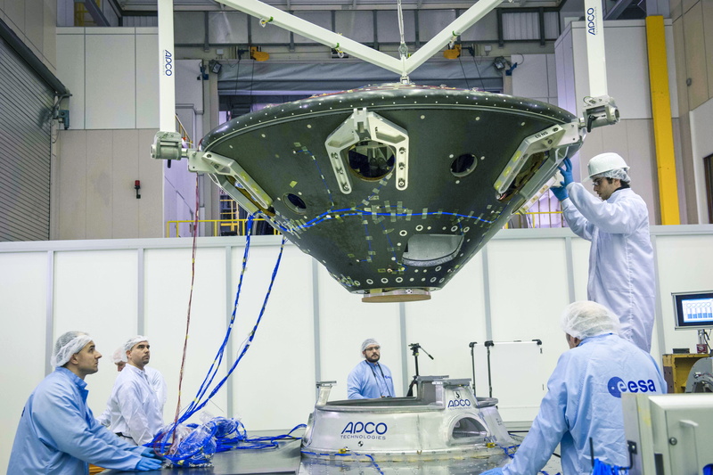 5K, shaking, esa, space, exomars, europe