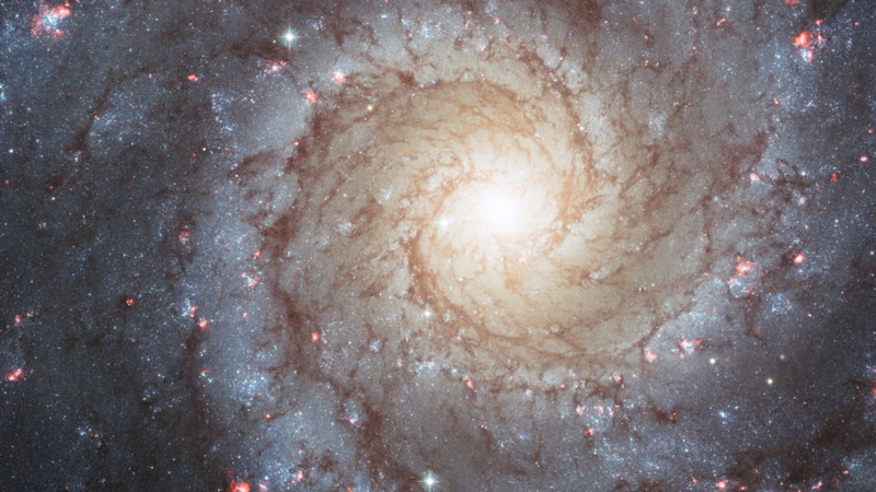 Hubble Deep Field, stars, space, galaxy, 1080P
