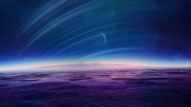 planet, Hubble Deep Field, Andromeda, Milky Way, universe, stars, space, supernova, NASA, 4K, galaxy