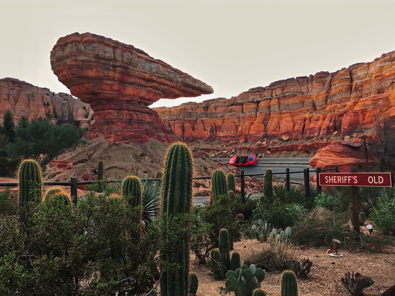 physical geography, amusement park, disney california adventure, scenics - nature, rock formation, nature, outdoors, geology, climate, eroded, theme park