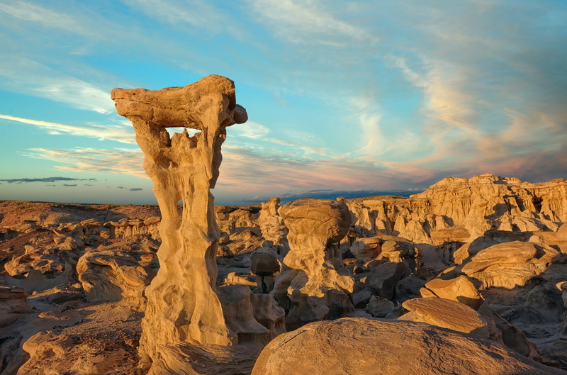 uSA, III, scenics, geology, view, Alien, rocky, desert, San Juan County, Hoodoo, 4K, Sunset, nature, New Mexico, Throne, Sony Cybershot RX-100, rocky mountains