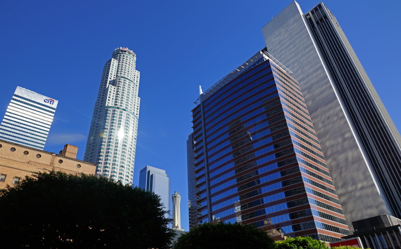 Alpha, office building exterior, America, bild, High, nature, Winter, tree, December, financial district, amerika, tall - high, tower, United States, California