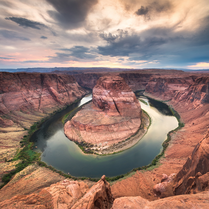 famous Place, Season, horseshoe, geology, grand Canyon, Time, River, Horseshoe Bend, utah, Landscape, desert, 5K, nature, page - Arizona, colorado River