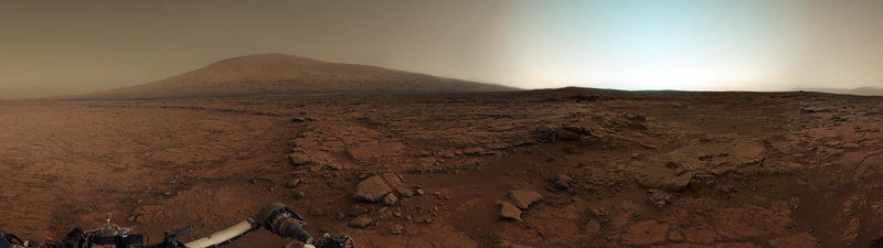 4K, Curiosity, Mars, landscape, space
