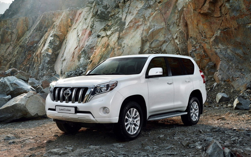 Land Cruiser, land vehicle, rock, motor vehicle, Jeep, 1080P, nature, solid, stationary, outdoors, Prado, mode of transportation, Toyota Land Cruiser Prado