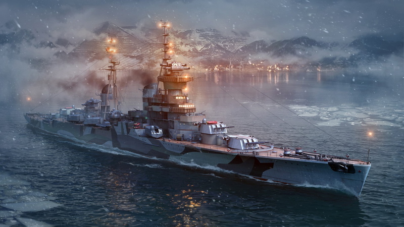 1080P, Artillery cruiser, Cruiser D. 68-bis Mikhail Kutuzov, Light cruiser, World of Warships