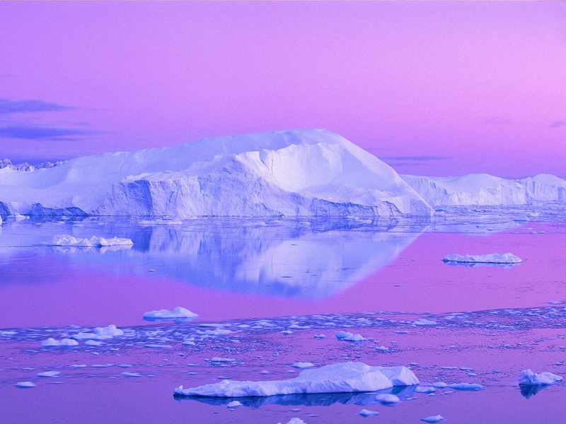 iceberg, landscape, pink color, iceland, white, pack Ice, pink, glacier, blue, island, floating On Water, scenics - nature, north Pole, mountain
