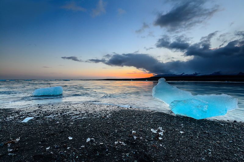 jokulsarlon, beach, 1080P, iceland