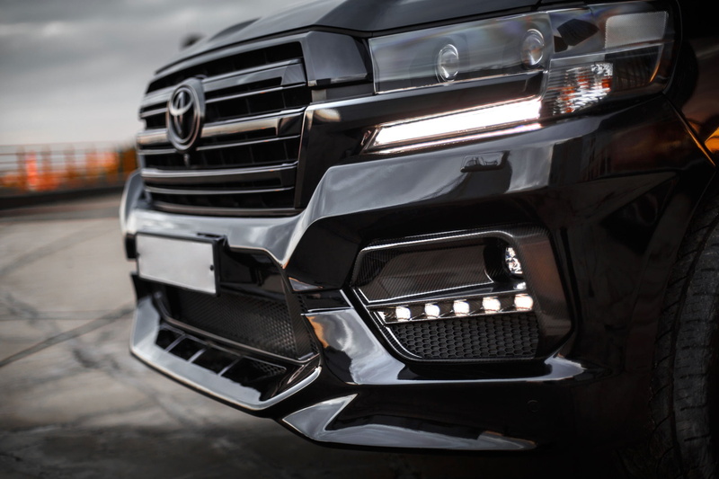 kit Warrior, Land Cruiser 200, Toyota, Carbon, 1080P
