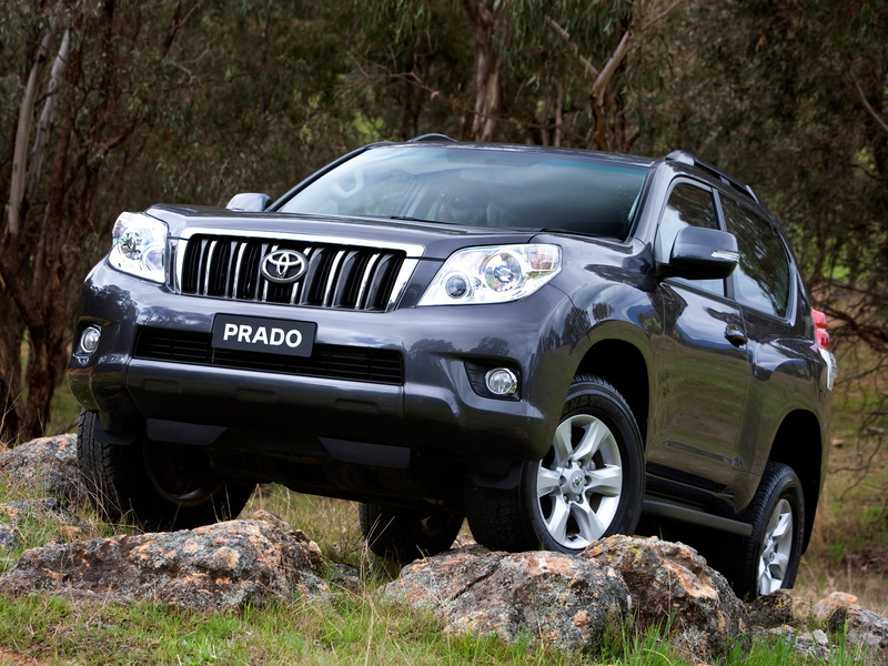 obsolete, grille, modern, text, AU-Spec, Japan, black Color, new, Toyota, germany, TLC Prado, field, crossover Utility Vehicle, Australia, 1080P, 4wd