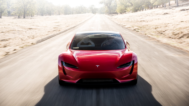 4K, 2020, 4K, Tesla Roadster