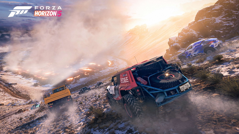 4K, Forza Horizon 5, Mexico, volcano