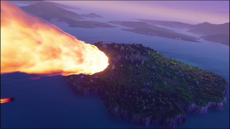 volcanic crater, 1080P, environment, cloud - sky, sunset, water, video games, sky, purple, outdoors, tranquil scene, beauty in nature, scenics - nature
