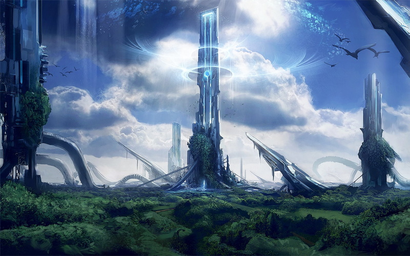 transportation, outdoors, industry, sky, Etrian Odyssey Untold: The Millennium Girl, land, architecture, cloud - sky, water, tree, Video Game, forest, day