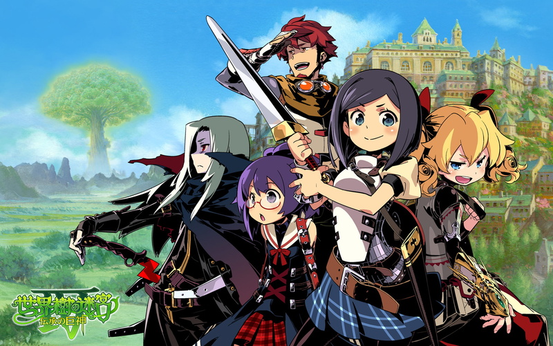 odyssey, 1080P, dungeon, anime, fighting, tagme, glasses, sword, weapon, etrian, rpg, armor, 1eto, game, fantasy, adventure, crawler, sekaiju, meikyuu