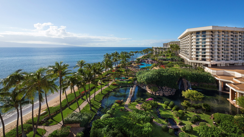built structure, nature, hd, horizon over water, plant, regency, places, horizon, scenics - nature, growth, water, luxury, sky, building, resolution, hawaii