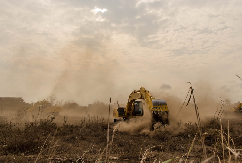 land, land vehicle, kulon progo regency, day, commercial land vehicle, 4K, transportation, deterioration, sky, dust, environment, abandoned, mode of transportation