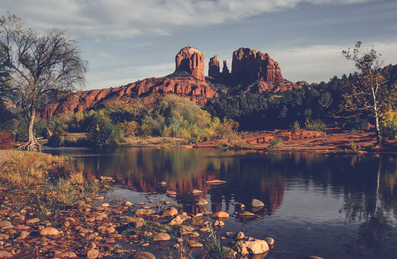 vacation, beautiful, usa, river, southwest, rock - object, desert, outdoors, red, beauty, autumn, reflection, water, tree, mountain, america, mountains