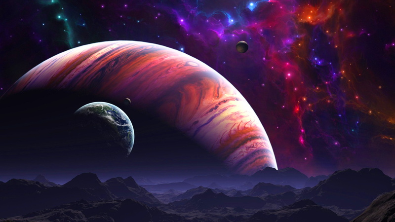 2K, nebula, art, space