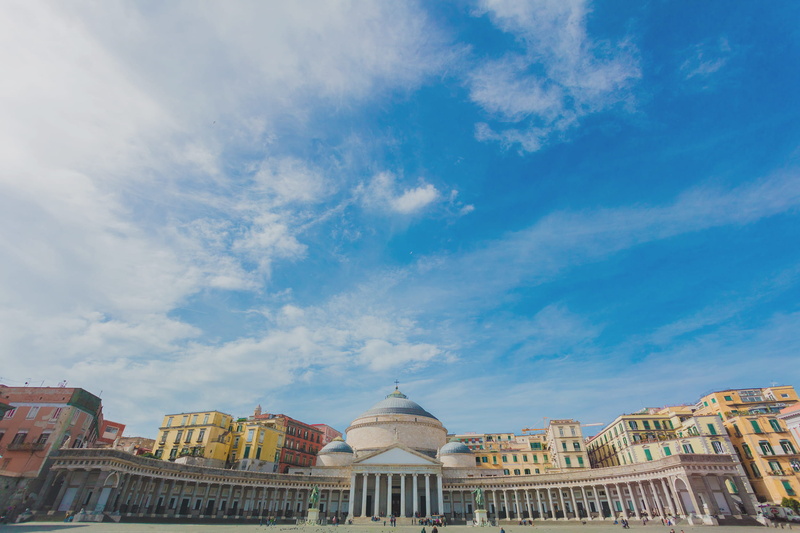 italy, no people, dome, place of worship, travel destinations, outdoors, 1080P, religion, nature, tourism, building exterior, built structure, city, piazza del plebiscito