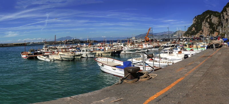 boats, 8K, mole, sea, outlook, building exterior, italy, fishing industry, transportation, capri, bay, lot, beach, outdoors, yacht, day, city, private port