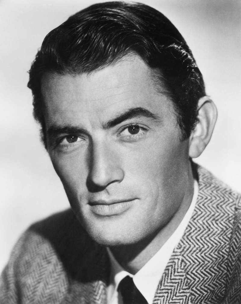 start, contemplation, front view, real people, mid adult, young adult, celebrity, lifestyles, close-up, men, actor, wearing, human face, males, gregory peck